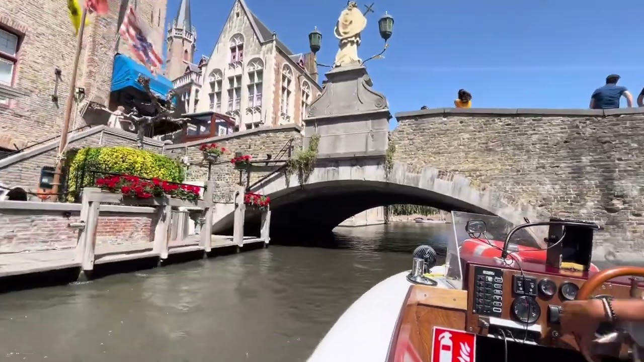 Brugge&rsquo;de Kanal Turu / Kanaltour in Brugge / Rondvaart in Brugge  #brugge #deutsch #nederlands