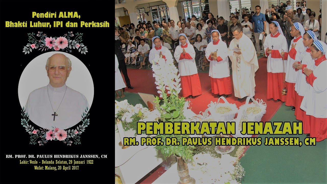 Pemberkatan Jenazah Rm. Prof. Dr. Paulus Hendrikus Janssen, CM