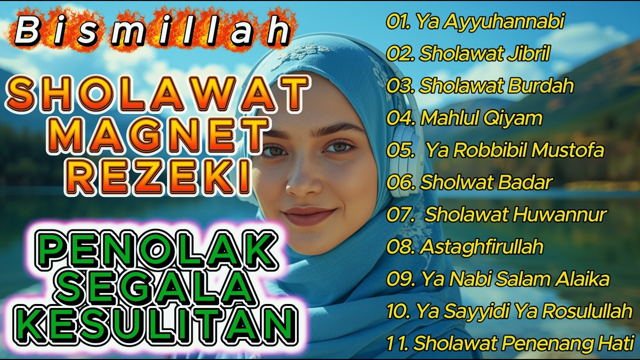 SHOLAWAT PENARIK REZEKI PALING DAHSYAT, Sholawat Nabi Muhammad SAW, SALAWAT JIBRIL PALING MERDU