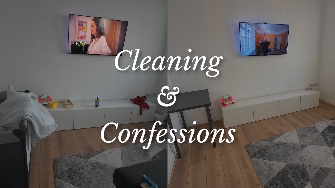 RESET MY LIVING ROOM WITH ME AND YOU WON'T BELIEVE HOW MANY TIMES I'VE MOVED - VLOG 4