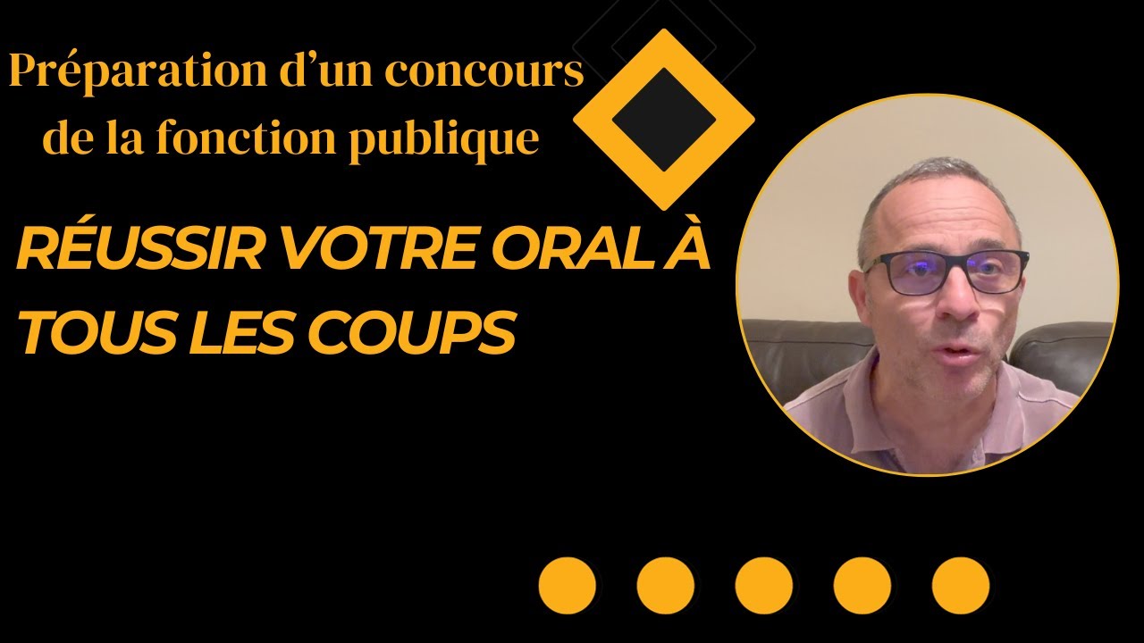 Oral de concours : n'attendez pas les résultats de l'écrit !