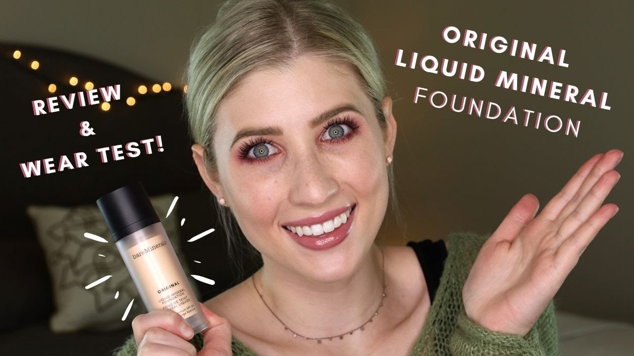 НОВАЯ ОРИГИНАЛЬНАЯ ЖИДКАЯ МИНЕРАЛЬНАЯ ОСНОВА bareMinerals // ОБЗОР И ТЕСТ НА ИЗНОС
