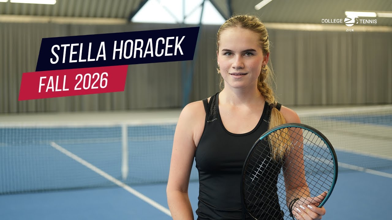 Stella Horacek (Fall 2026) | #11 in Austria (est. UTR 9.5) | Austrian Junior Champion | GPA 3.8