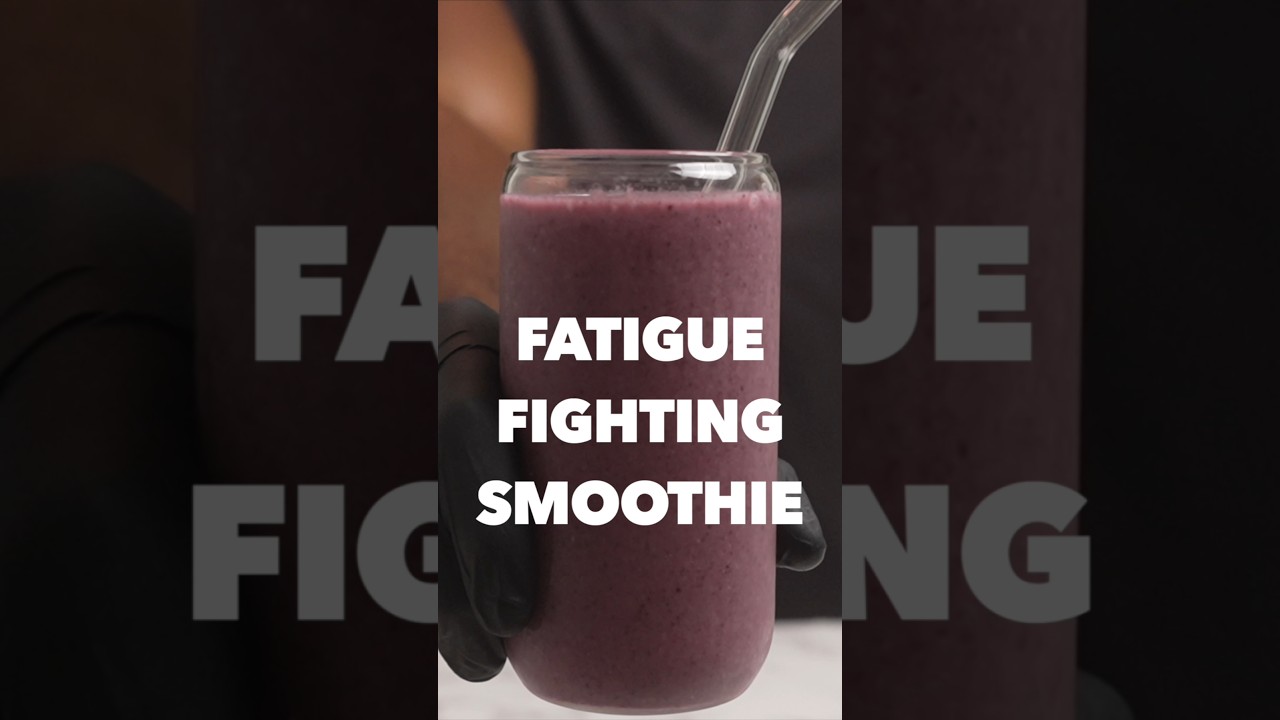 stop feeling tired & fight fatigue with this energy boosting smoothie
