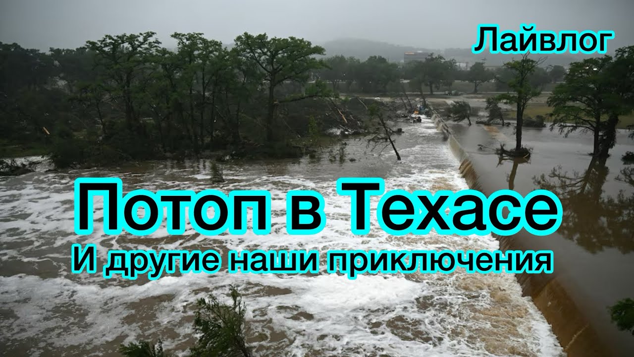 Техас затопило? / Поездка в зоопарк / Обидно за детей / наводнение / гуляем на площадке