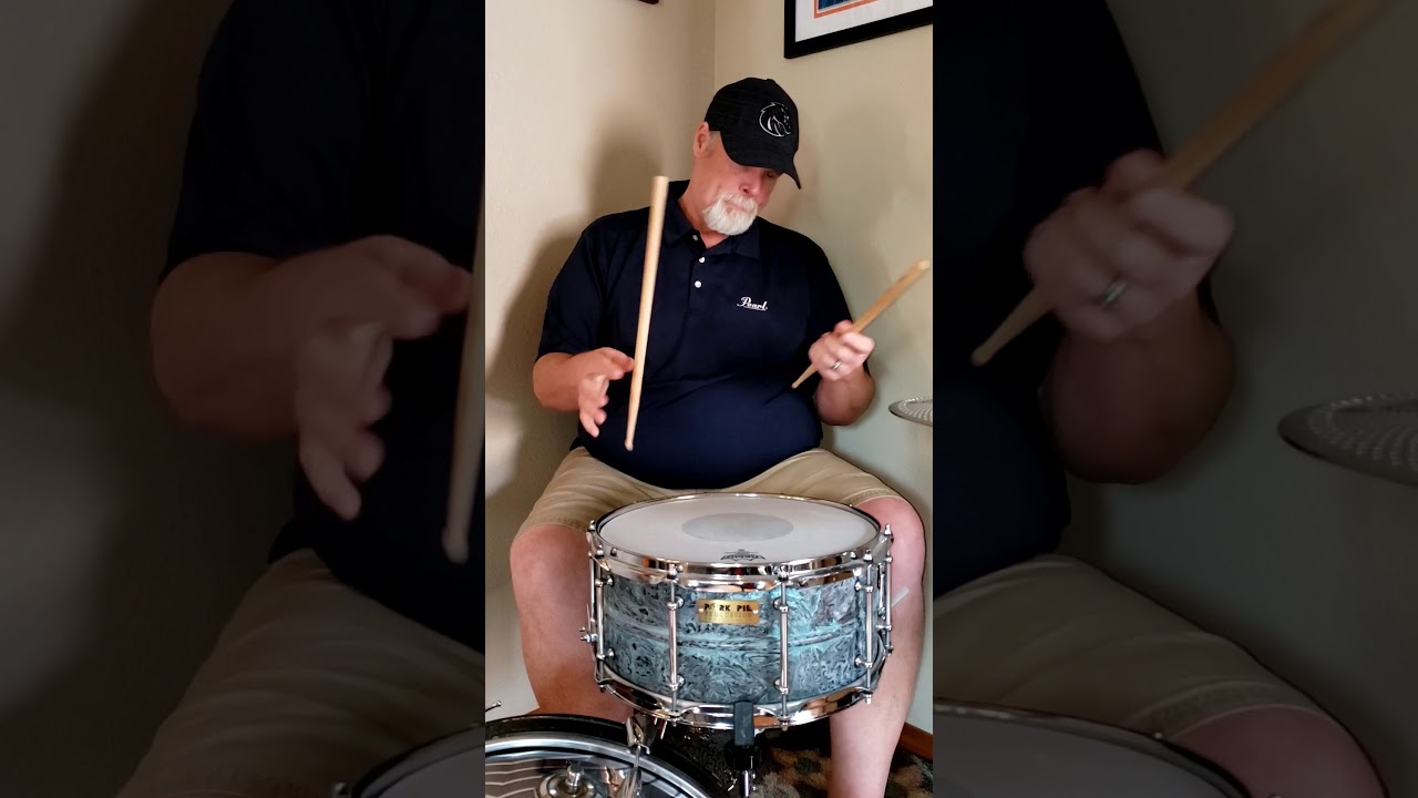 Pork Pie Patina Brass Snare Drum