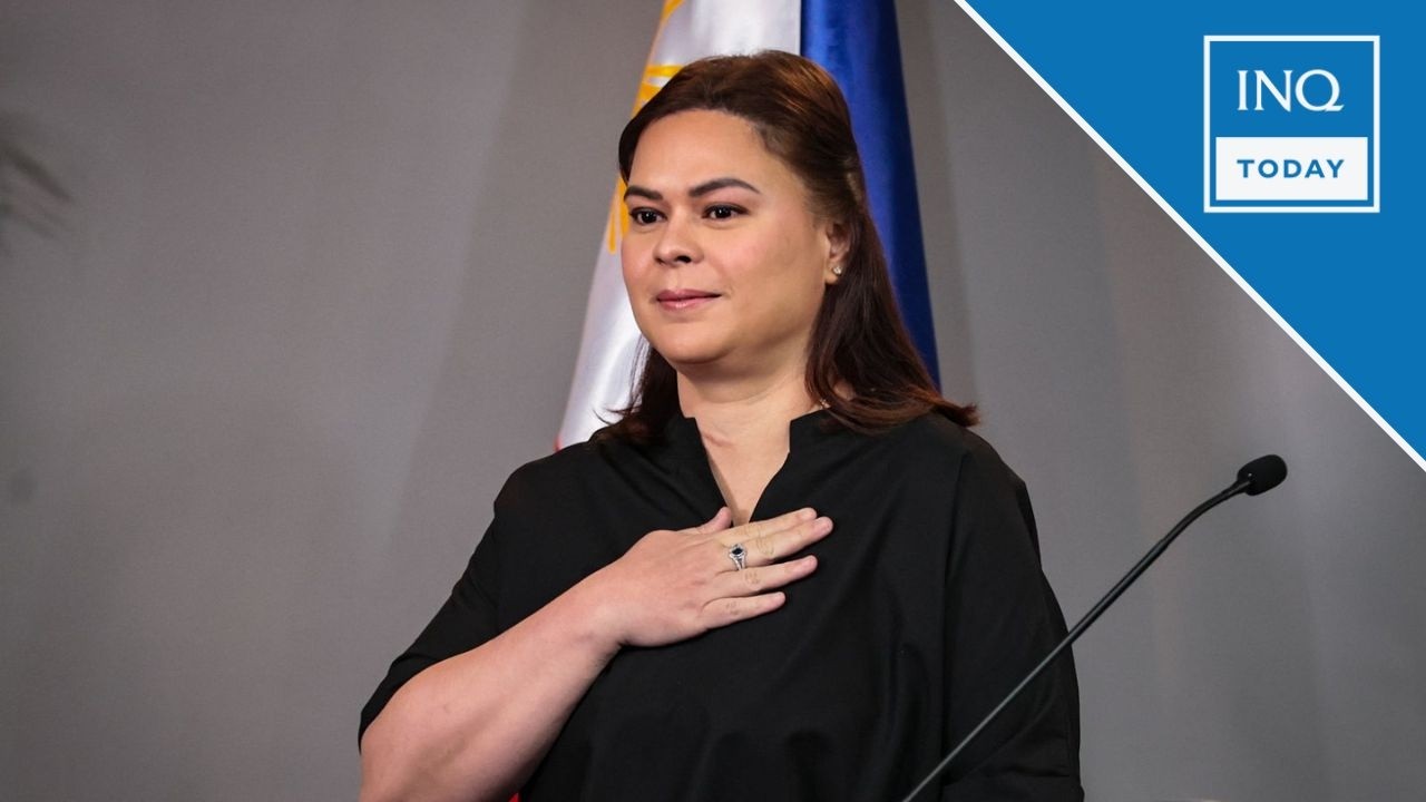 Sara Duterte announces 2028 presidential bid | INQToday