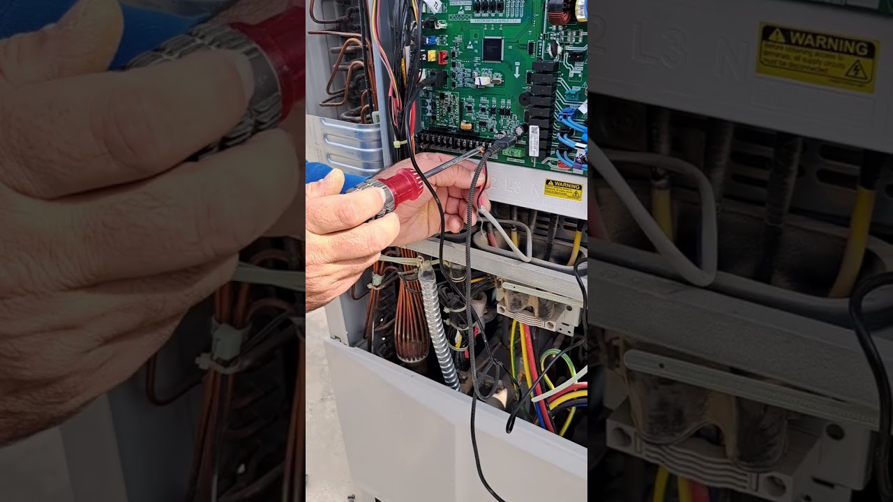 V8 OUTDOOR UNIT MAIN PCB REPLACEMENT