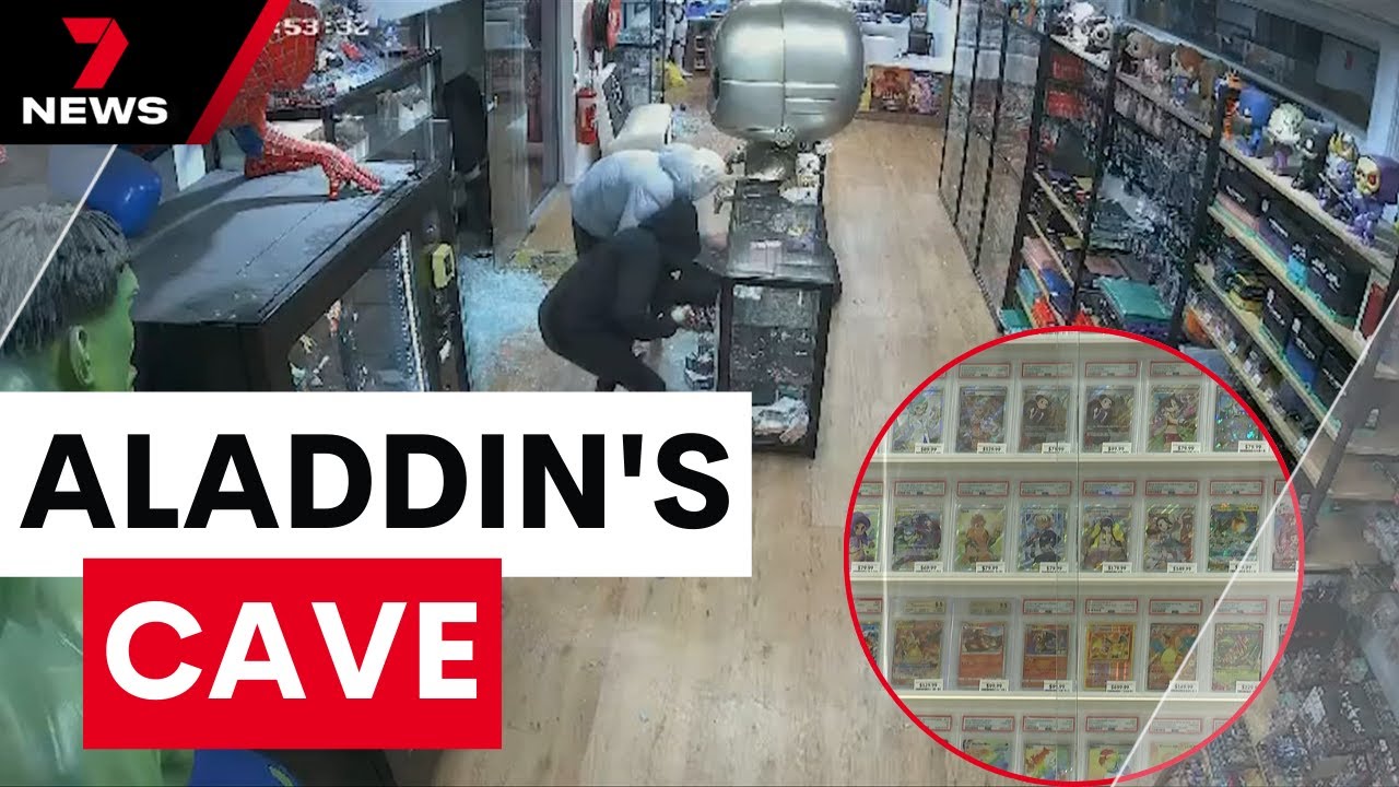 Police smash Melbourne crime syndicate behind stolen Pokémon cards, weapons and crypto ATMs | 7NEWS