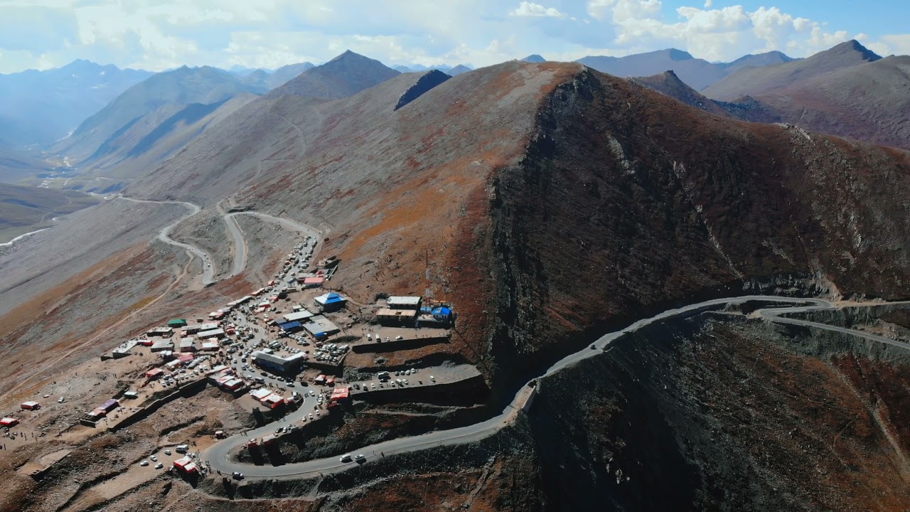 Aerial View of Babusar Top| Babusar Pass link between Kaghan Valley & Chilas