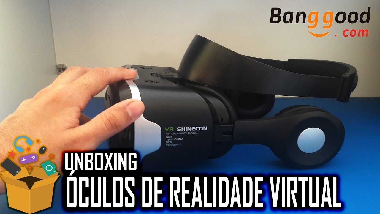 CHEGOU! O MELHOR ÓCULOS DE REALIDADE VIRTUAL VR SHINECON