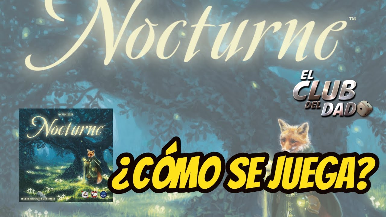 Nocturne - Reseña / Tutorial - Juego de mesa