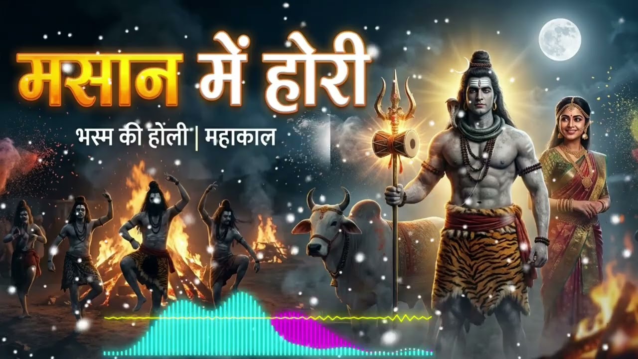 🙏 खेले मसान में होरी | महाकाल की भस्म होली 2026 | Powerful Shiv Bhajan 🔥 #bholenath #song