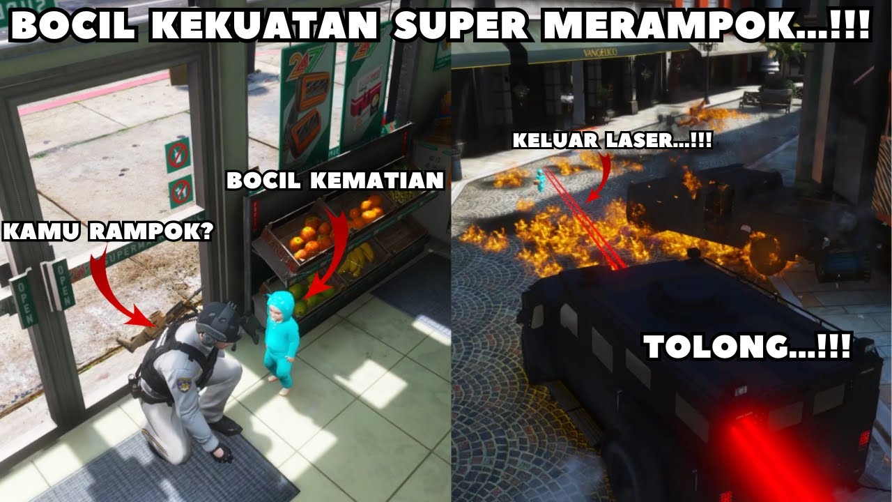 BAYI YANTO SUPER MERAMPOK - GTA V ROLEPLAY