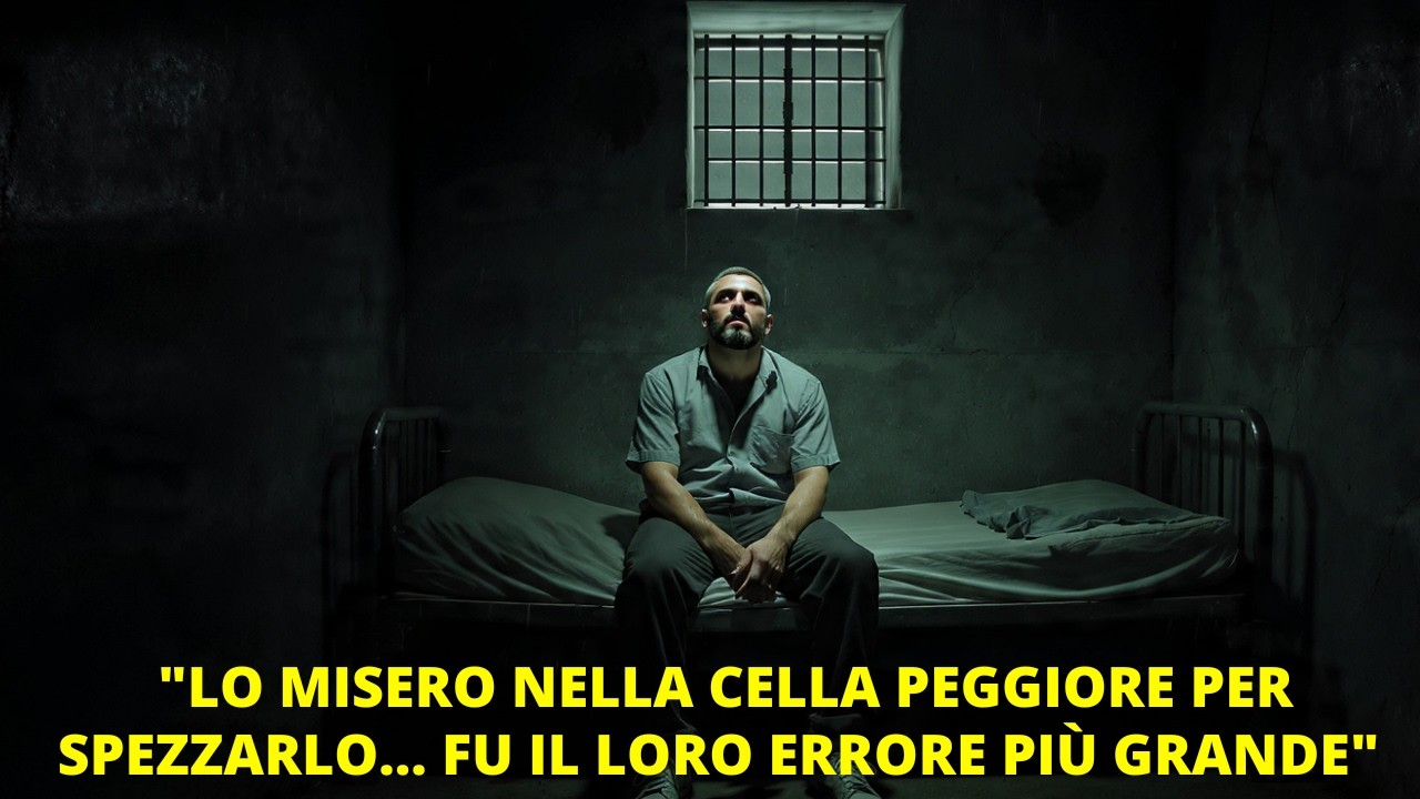 Lo Misero Nella Cella Peggiore Per Spezzarlo… Passarono Trecentosei Giorni Prima Che Capissero Chi