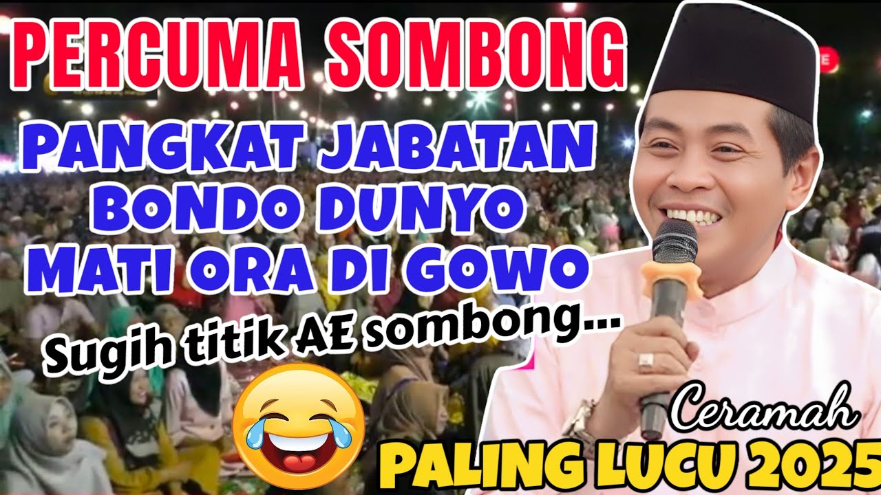 KH ANWAR ZAHID TERBARU 2025 URIP IKI OJO SOMBONG NK REPOT AREP SAMBAT SOPO