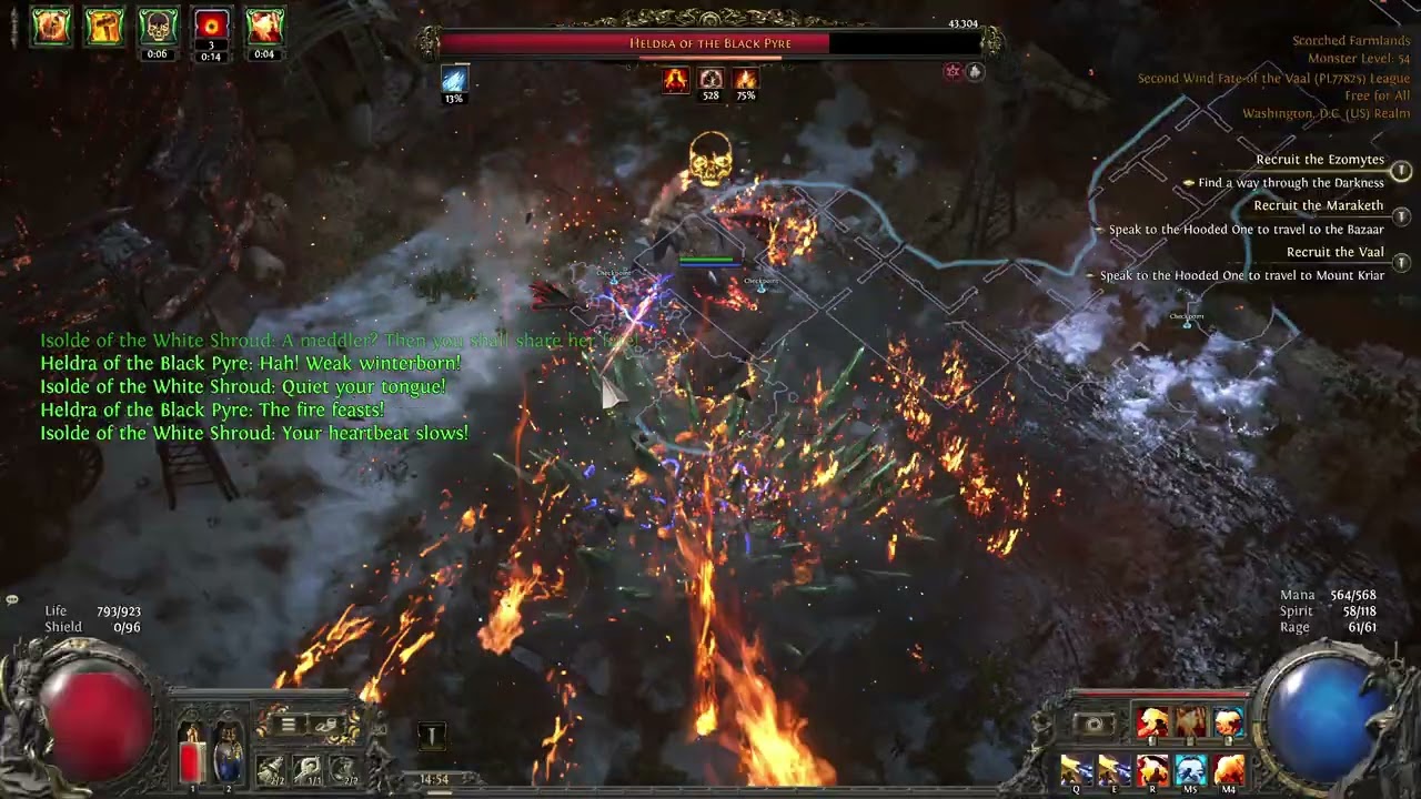 Path of Exile 2: POE2: FOTV-SW: Isolde and Heldra | Shaman