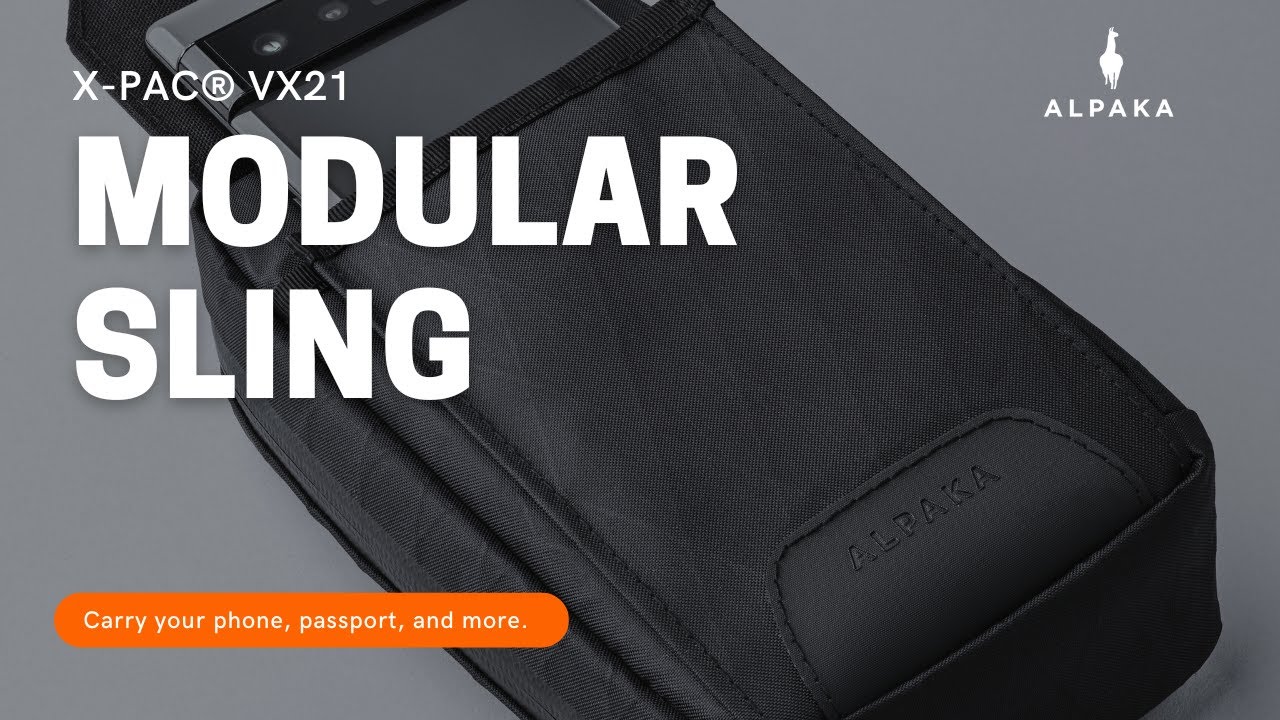 Modular Sling X-Pac&reg; VX21 #alpakagear #keepmovingforward #tech