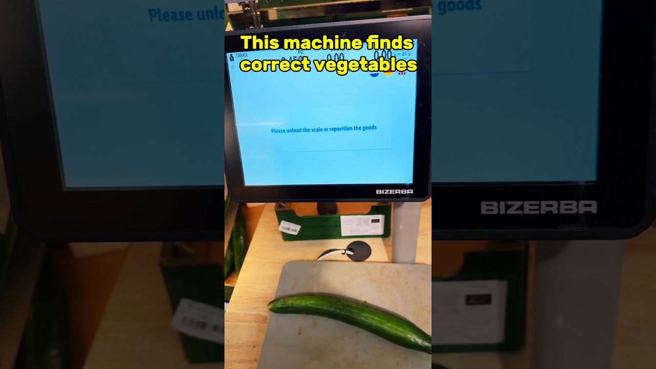 How does this scale detects correct vegetable? #weighingscales #short