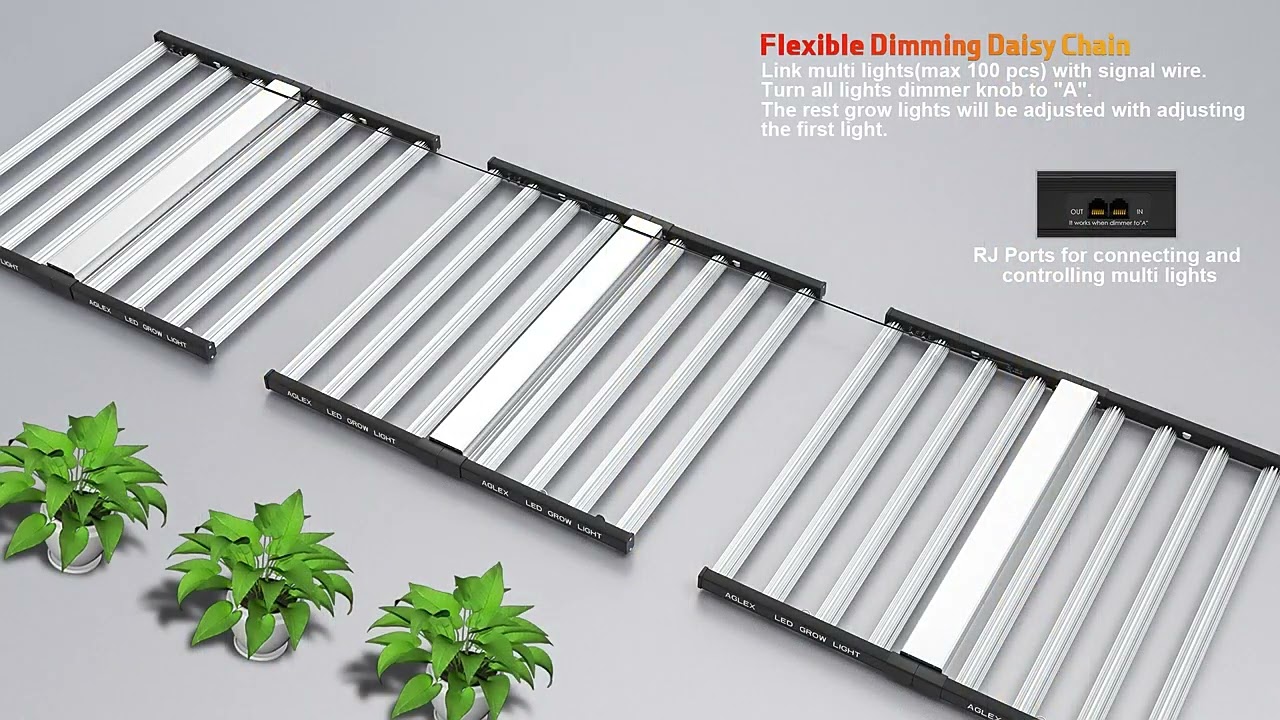 AGLEX L series 720w,1000w led grow lights