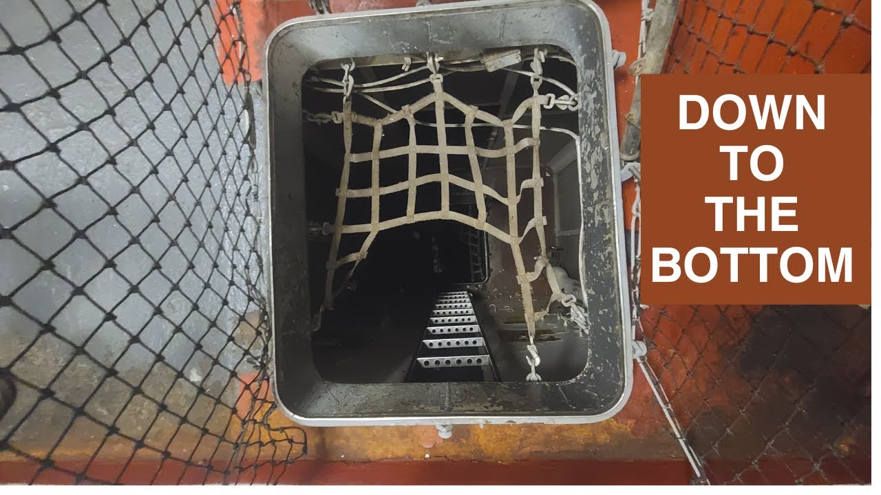 Down Through 7 Levels of the Battleship's Hull