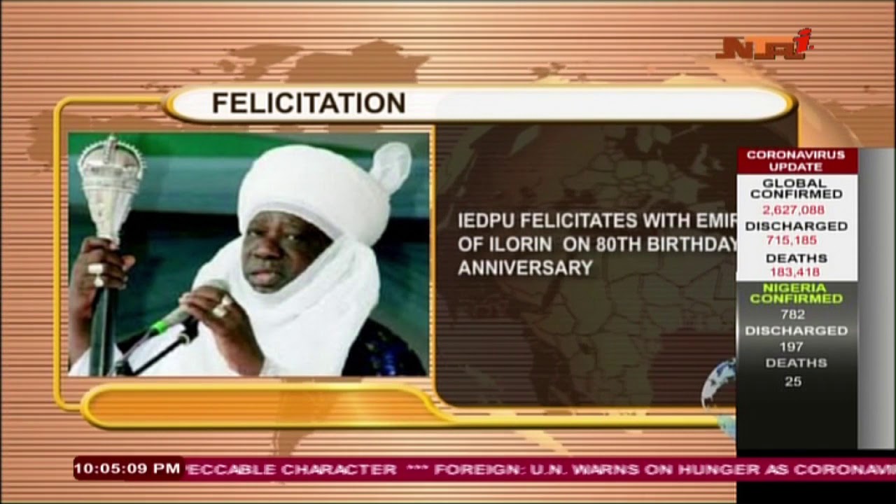IEDPU Celebrates with Emir of Ilorin on His 80th Birthday