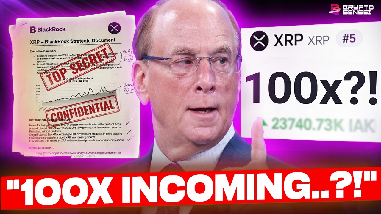BLACKROCK РАЗОБЛАЧЕН!!!! УТЕЧКА 100X XRP?!?
