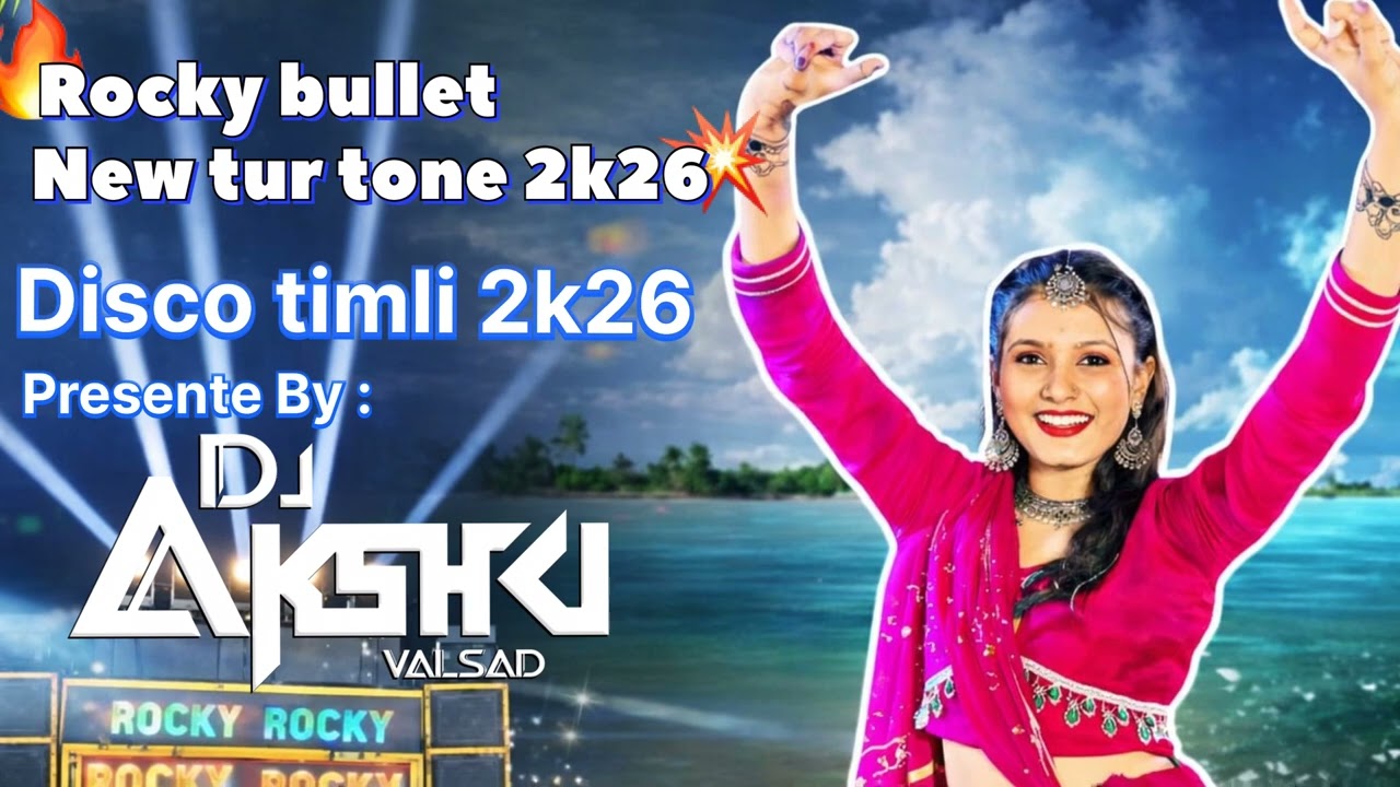 🎹 Rocky bullet Trending tur tone.🔥Disco Timli. Dj Akshuu Valsad 