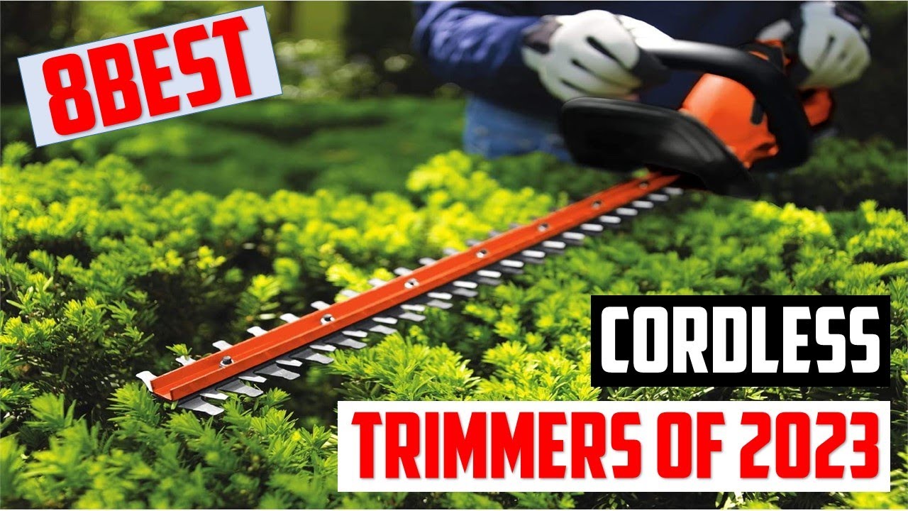 ✅ Top 8 Best Cordless Hedge Trimmers of 2023 | Best Cordless Hedge Trimmers of 2023