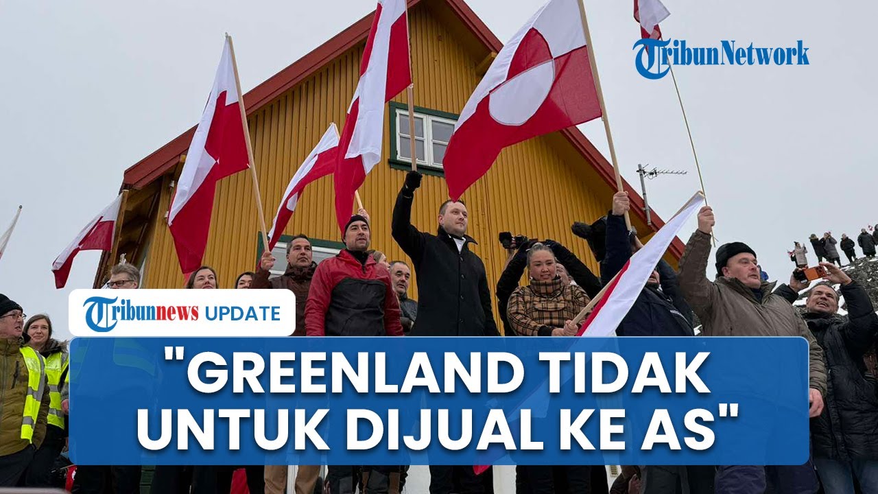 Lawan Donald Trump, Ribuan Orang Demo Tolak Rencana AS Caplok Greenland dari Kerajaan Denmark