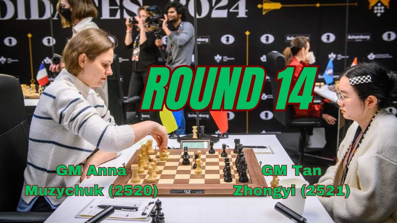 Tan Zhongyi Wins FIDE Womens Candidates 2024 | Round 14