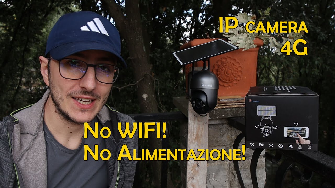IPCamera  PTZ 4G - Ctronic CT S20