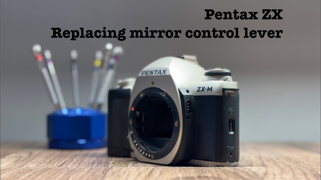 Pentax ZX - Replacing mirror control lever