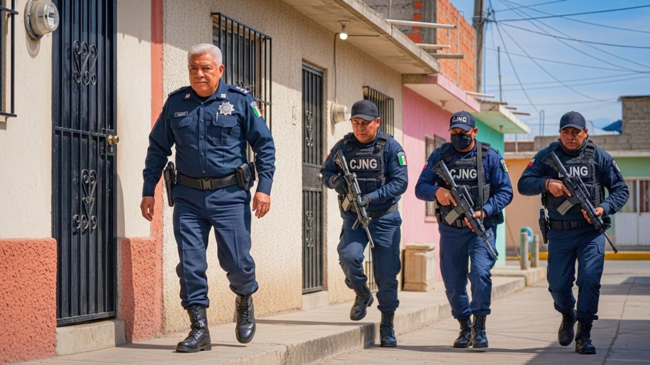 El CJNG Siguió a un Policía Hasta su Casa… No Sabían Quién Era Realmente.