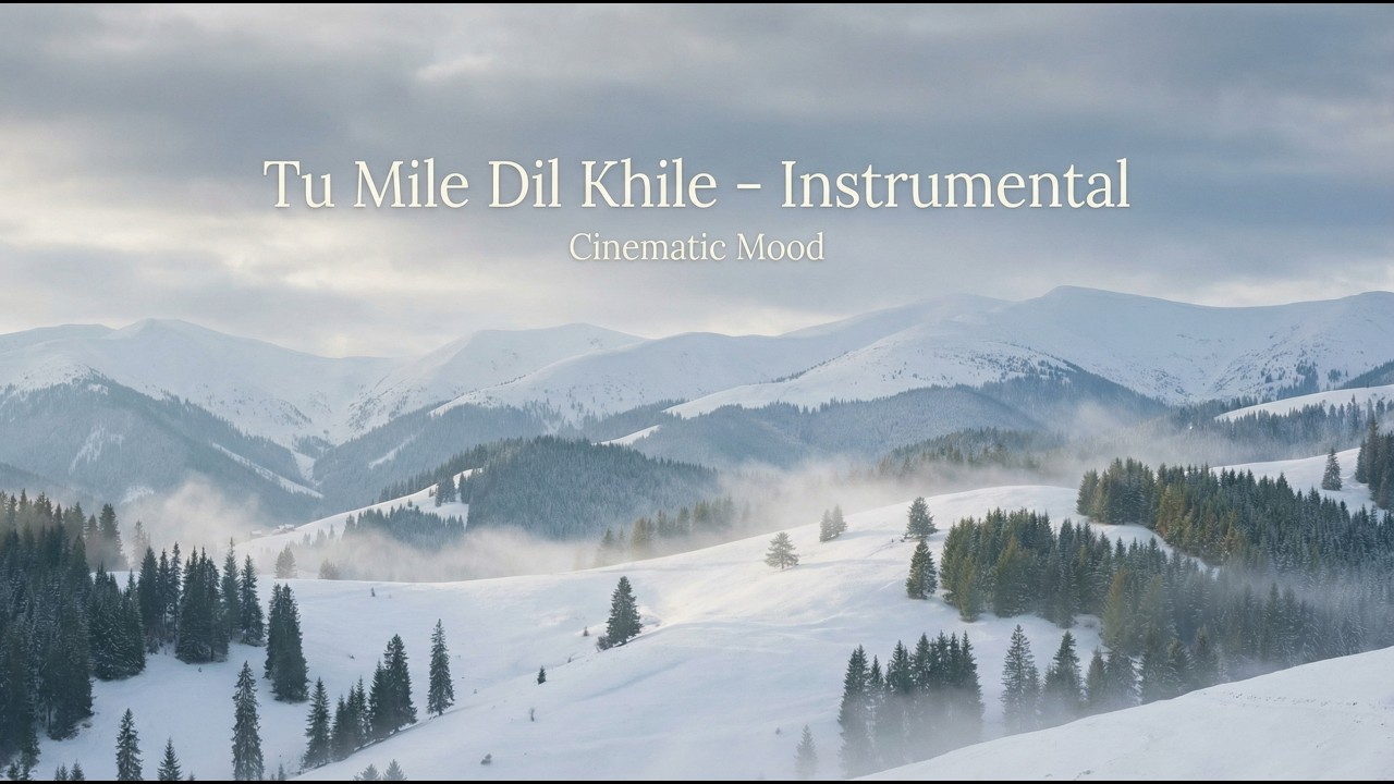 Tu Mile Dil Khile – Instrumental | Energetic Flute-Driven Bollywood Mix #instrumental #flute