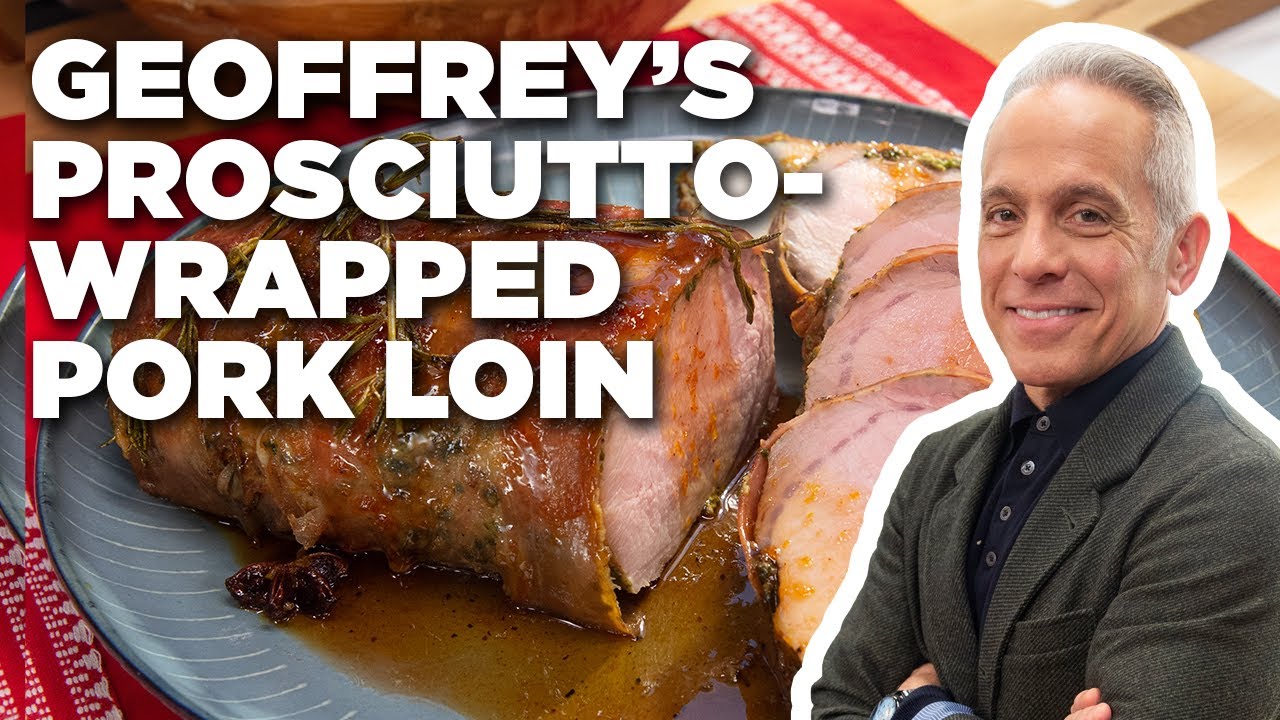 Geoffrey Zakarian's 5-Star Prosciutto-Wrapped Pork Loin | The Kitchen | Food Network