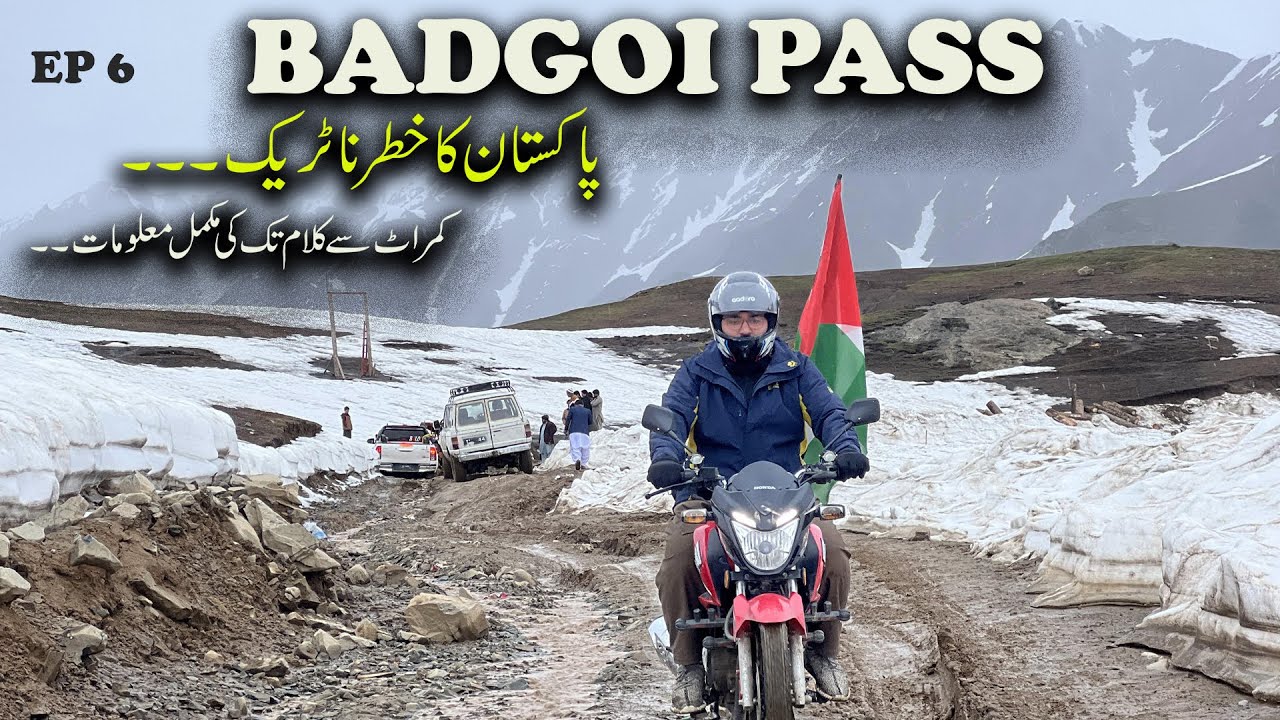 CROSSING BADGOI TOP | KUMRAT TO KALAM | June 2024 |EP.06 | North Pakistan Motorcycle Tour