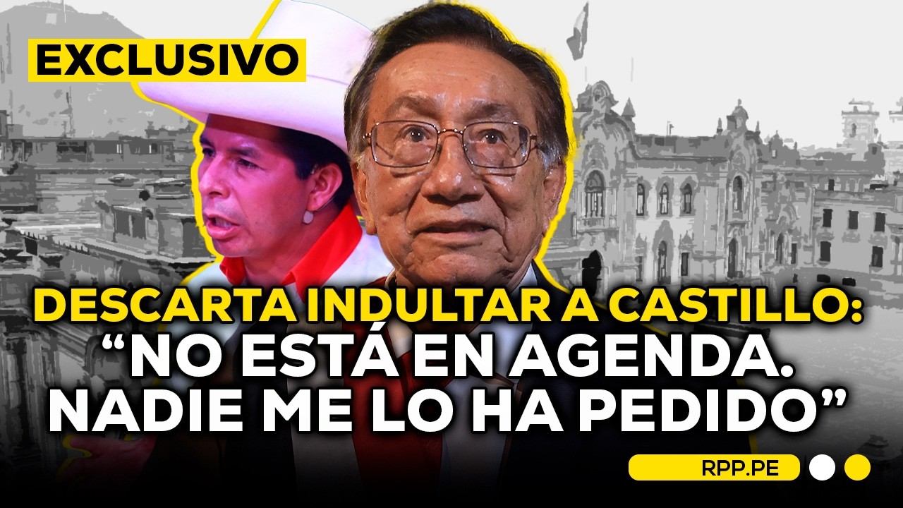 JOSÉ MARÍA BALCÁZAR NIEGA QUE VAYA A INDULTAR A PEDRO CASTILLO: 