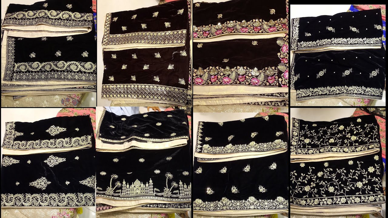 Pakistani Velvet Shawls Special Quality For Overseas Pakistani's UK , USA , Canada , Bangladesh Etc