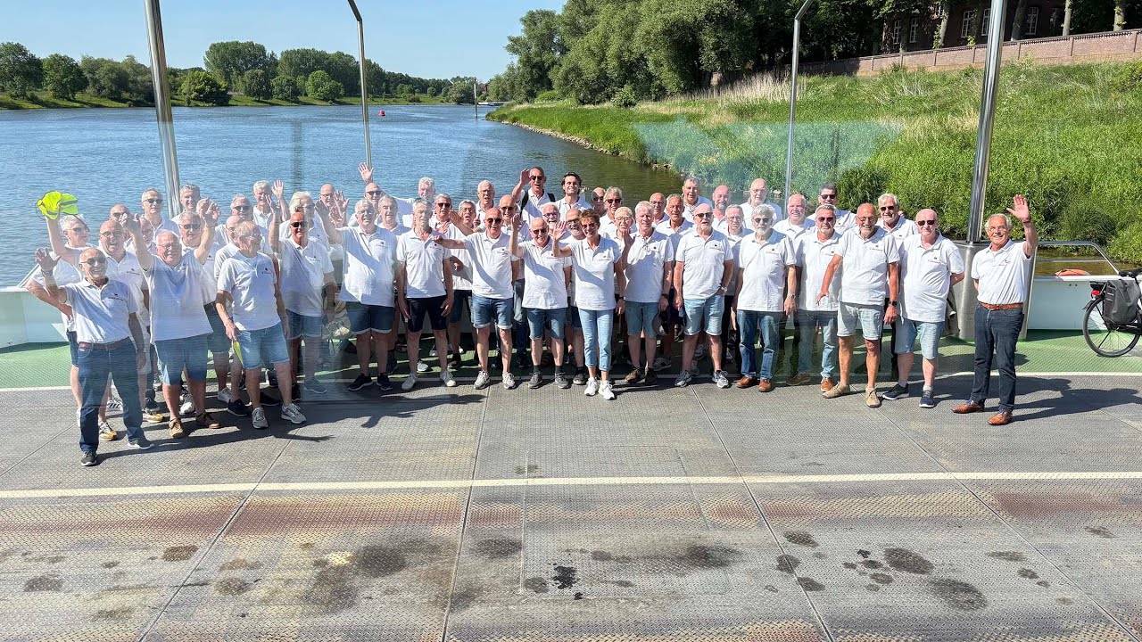 Mannenkoor de Meulezengers Venlo Fietstocht 2025