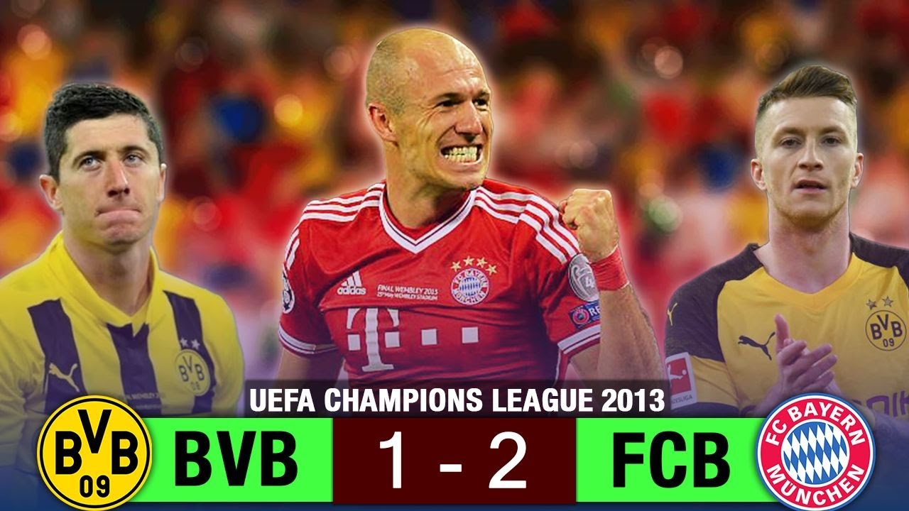 Robben schlägt Lewandowski und den BvB und beendet den Schwarz Gelben Champions League Traum