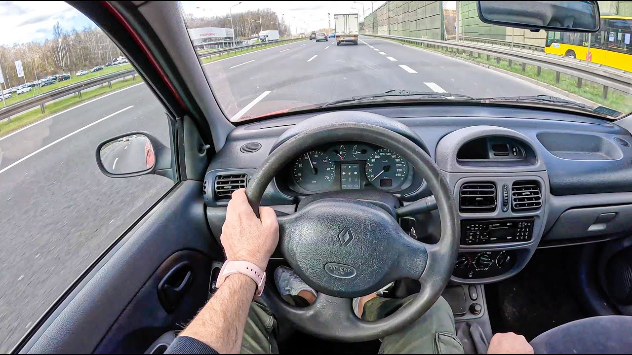 1999 Renault Clio II | 1.1 58HP | POV Test Drive