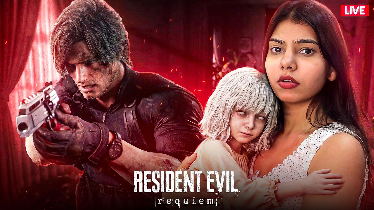 🔴Day 3 Resident Evil 9  First Playthrough | Scared but Simping for Leon #residentevil   #gamergirl