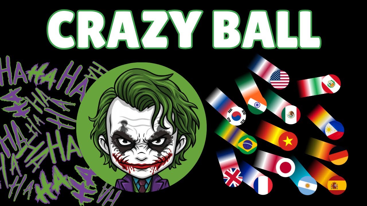 Crazy Ball VS 25 Countries Marble Race
