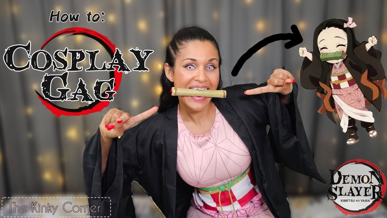 I Made A Bamboo Bit Gag For My Nezuko Cosplay