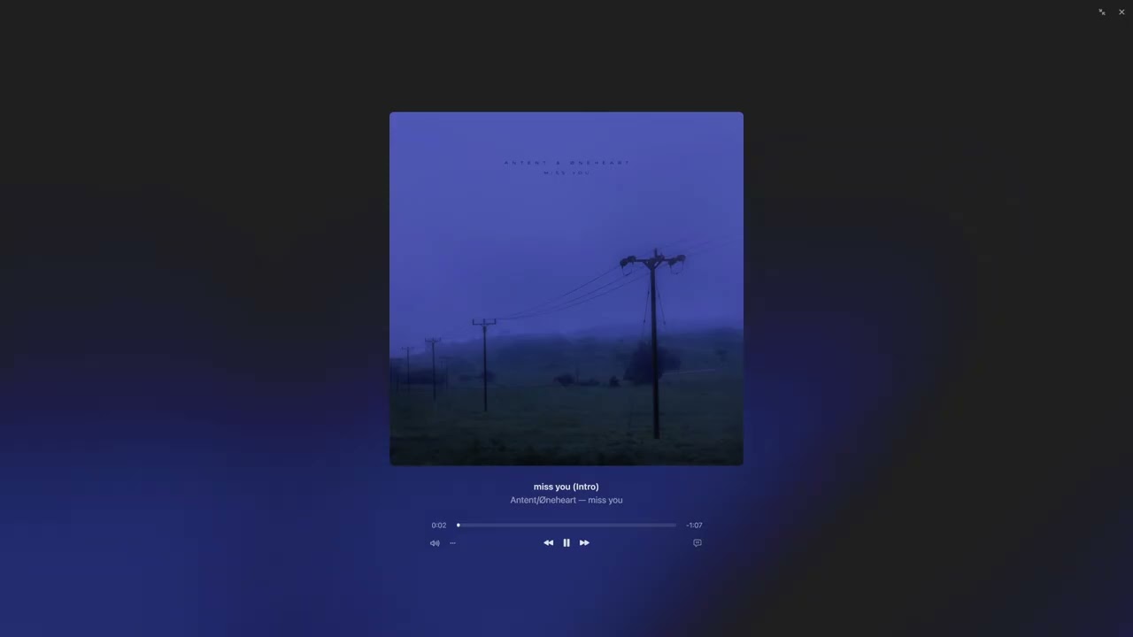 ＣａｌｍＭｉｎｕｔｅｓ - Miss you intro by Antent & Øneheart