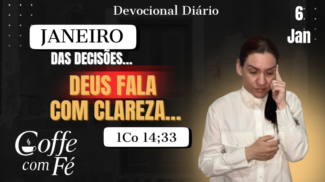 CONFUSÃO não vem de Deus ‼️- 1Co 14;33 Porque Deus é um Deus de Paz … #fé 