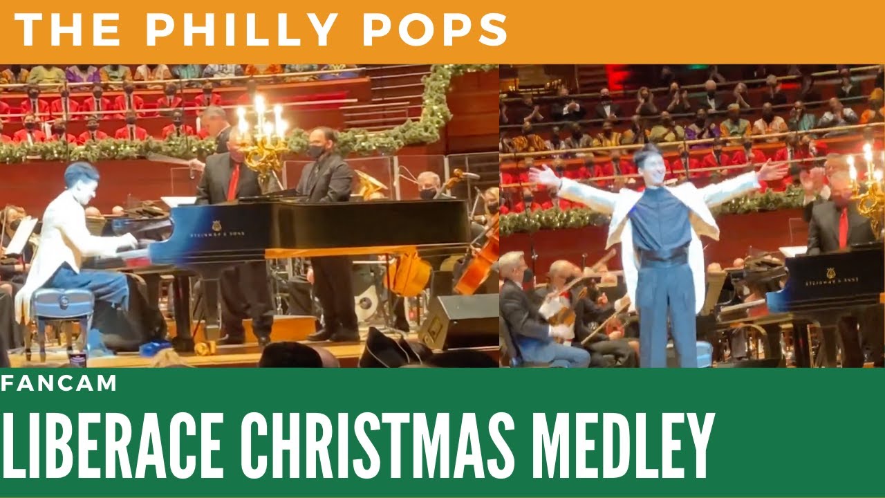 Liberace-Albright Christmas Medley with the Philly Pops (FanCam)