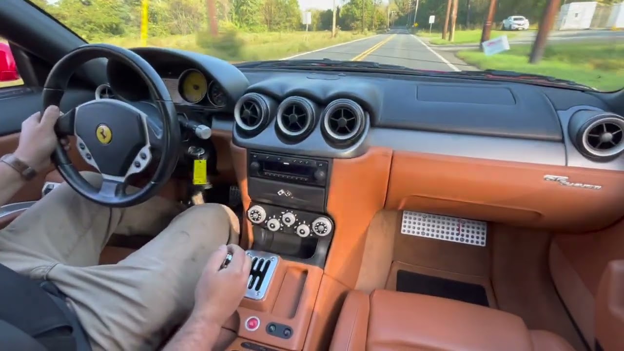 Ferrari 612 Driving And Walk-Around