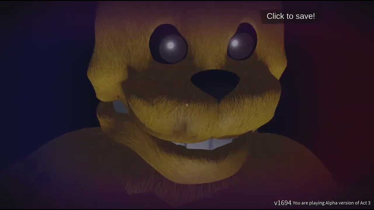Hello fredbear act 3 [FULL GAME] [raw footage]